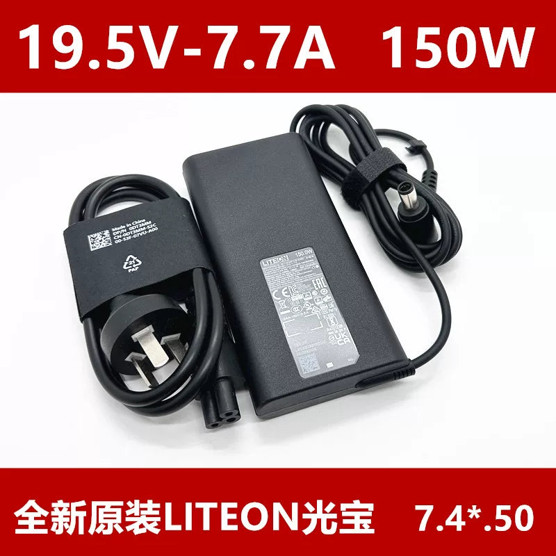 LITEON 150W PA-1151-08 19.V 7.7A 7.4*5.0 AC Adapter Charger for ThundeRobot 911-AIR 911-PRO 911AIR 911PRO MSI GL63 8RC 8RD 8RE MS-16P4 MS-16P5 GL62M GP63 Leopard 8RD notebooks power supply ThundeRobot laptop repair parts