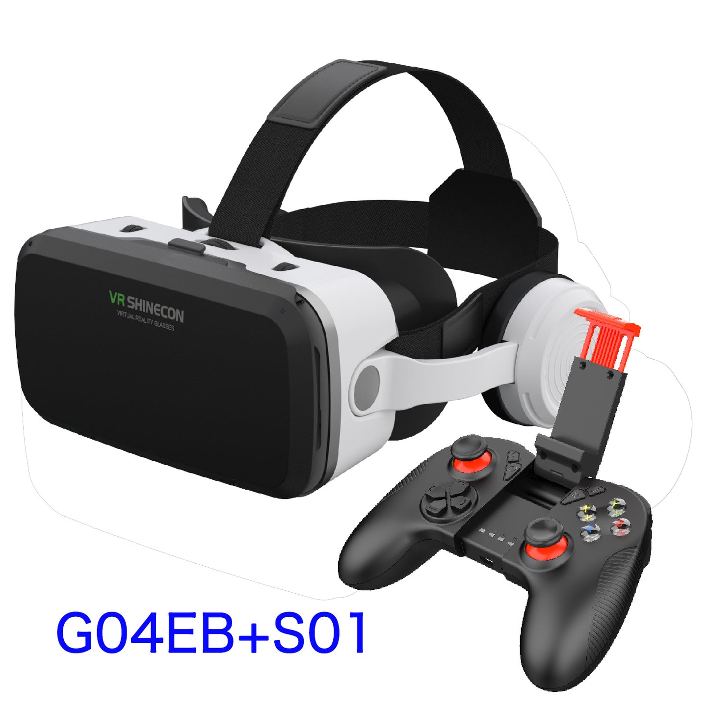 VR Shinecon G04EB headset version VR glasses large screen mobile phone panorama 3DVRZ4