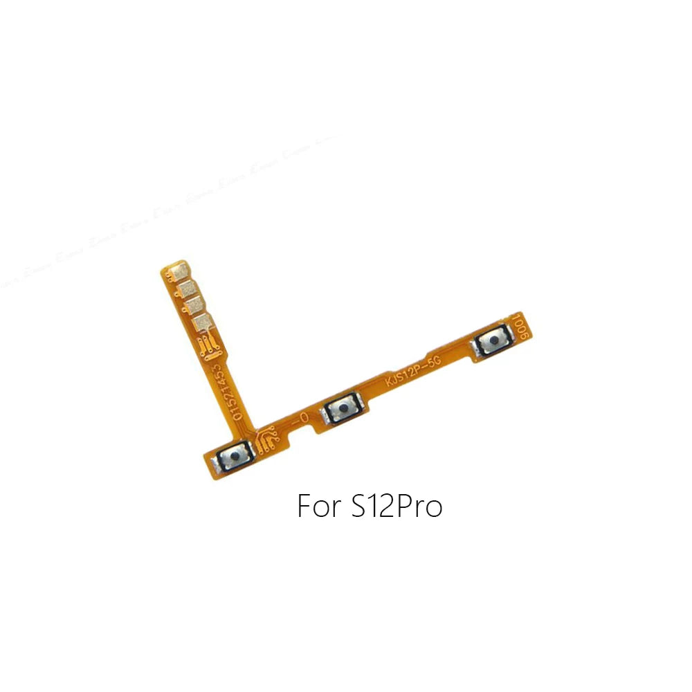 For Vivo S1 S1Pro S5 S6 S7 S9 S10e S12 S15e Power cable Switch on of ribbon volume flex