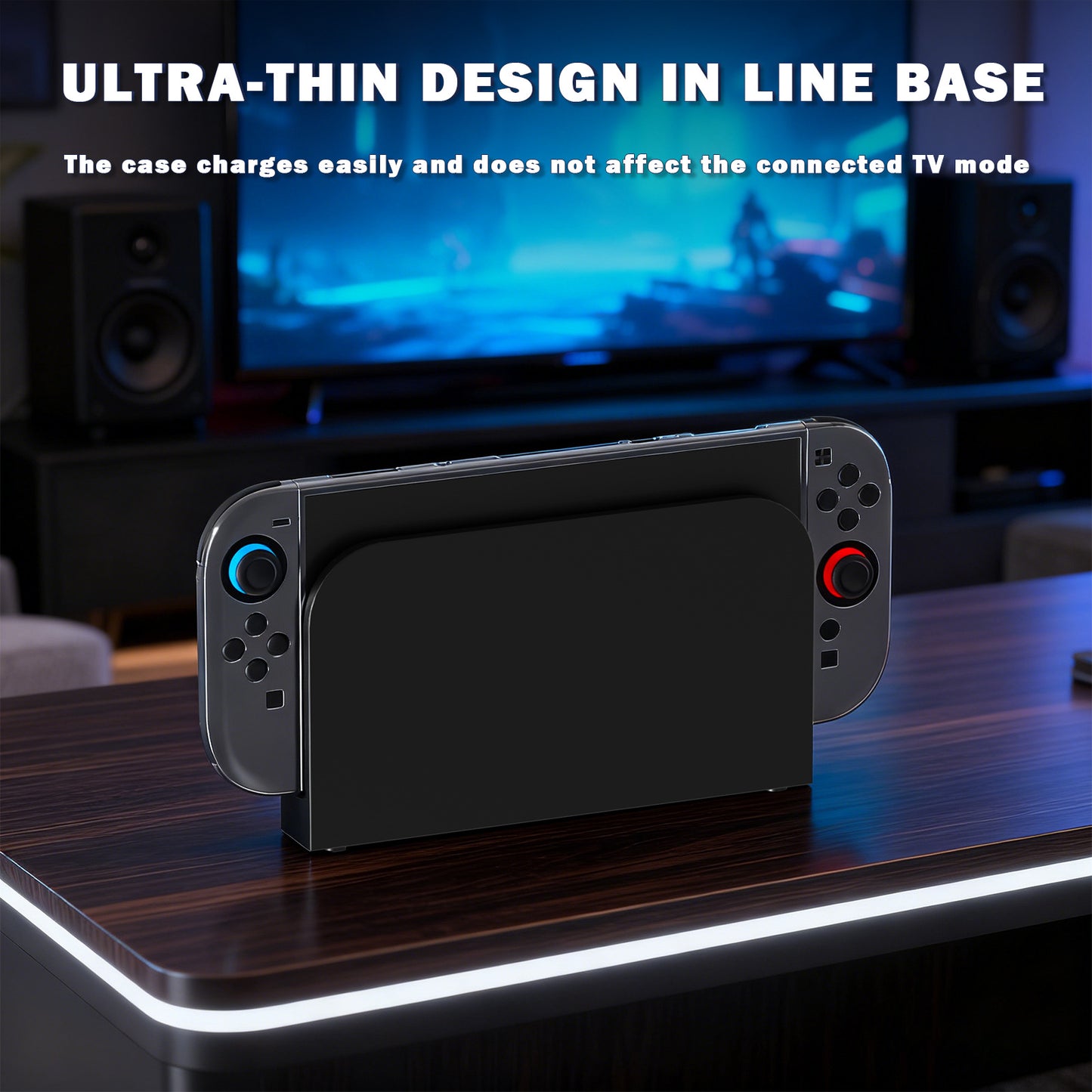 Suitable for Nintendo switch 2 host protective case switch 2 TPU soft case NS2 transparent case
