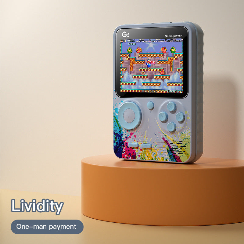 3" inch G5 500 IN 1 games Handheld Game Player console 500-in-1 classic doubles handheld game console