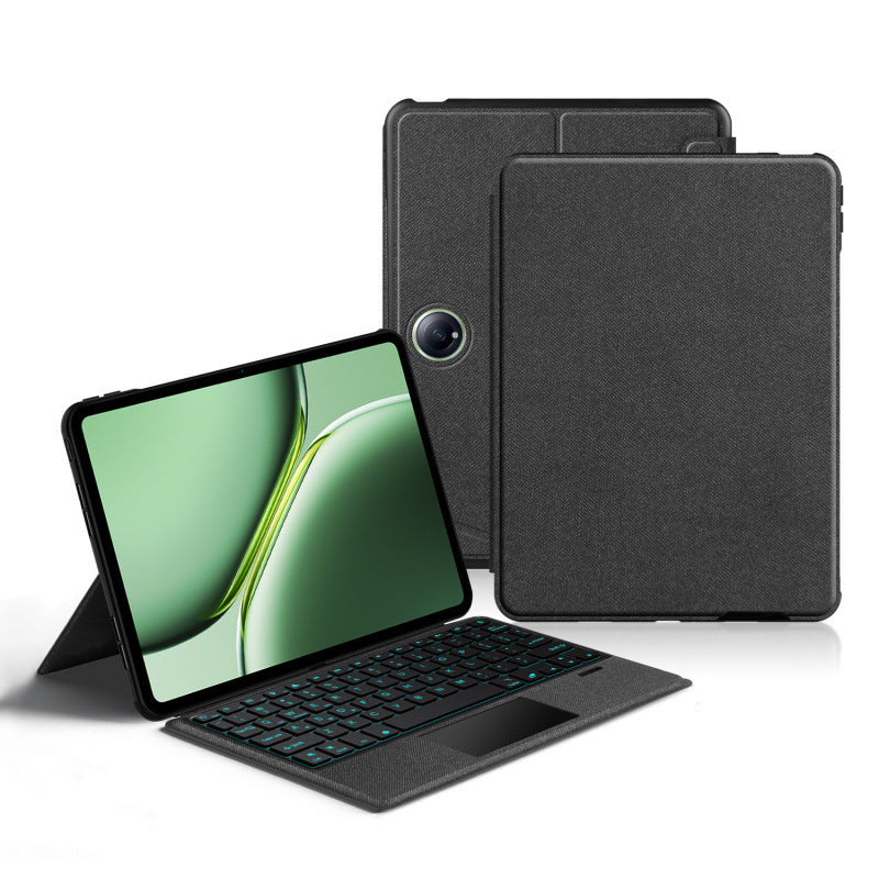 Suitable for one plus pad Pro Tablet Bluetooth Keyboard Case One plus pad Pro 12.1 inch Leather Case Protective Accessories