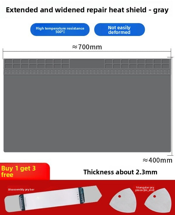 Repair Mat Mobile Phone Repair Work Mat High Temperature Solder Workbench Insulation Mat Silicone Workbench Mat Table Mat Laptop Mobile Phone Repair tools