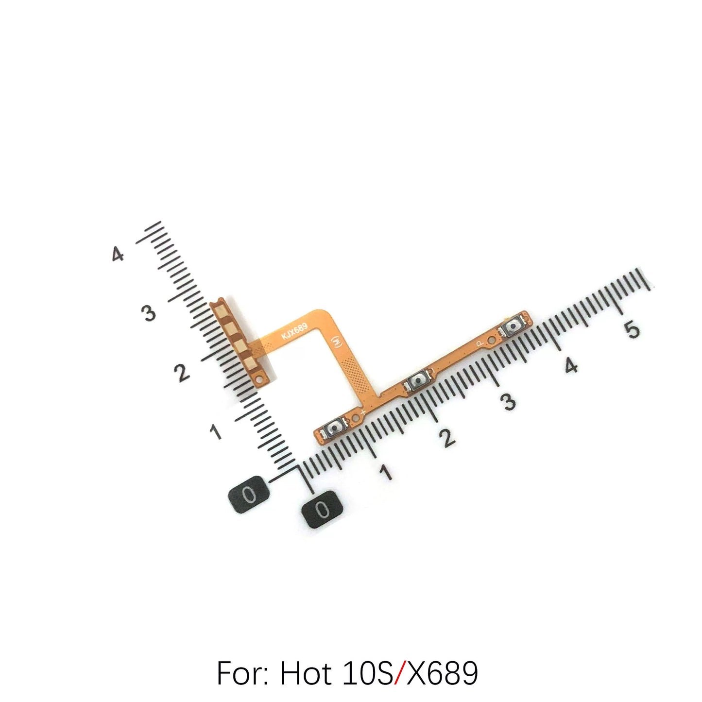 For Tecno Infinix Hot10i Hot10s Hot11 Hot12 Power cable Switch on of ribbon flex