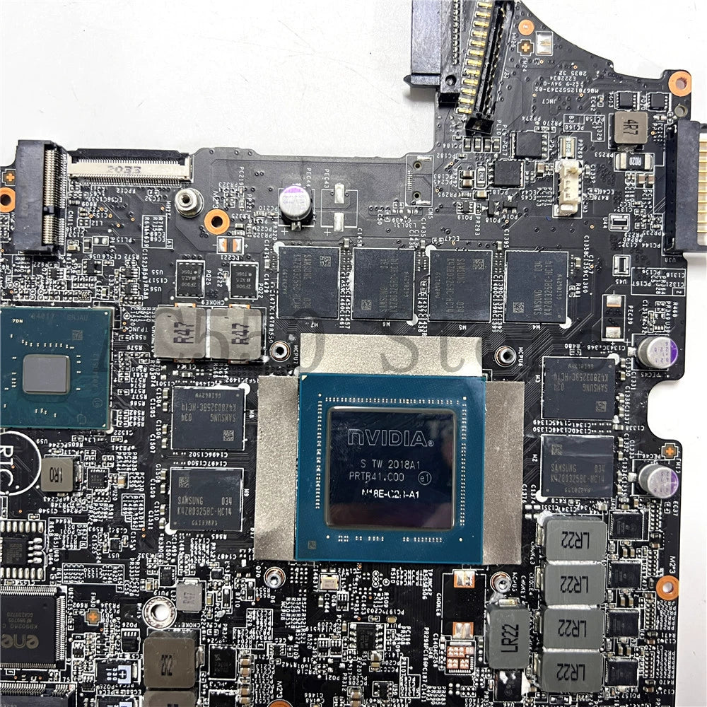 (Shipping fee not include)MSI 微星 MS-16U71 电脑 motherboard  system board i7-10750H N18E-G2R-A1 RTX2070 8GB