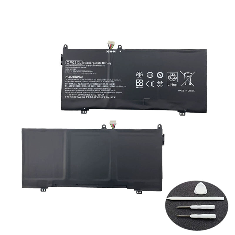 (Shipping fee not include)forfor惠普 HP Spectre X360 HSTNN-LB8E TPN-Q195  battery CP03XL