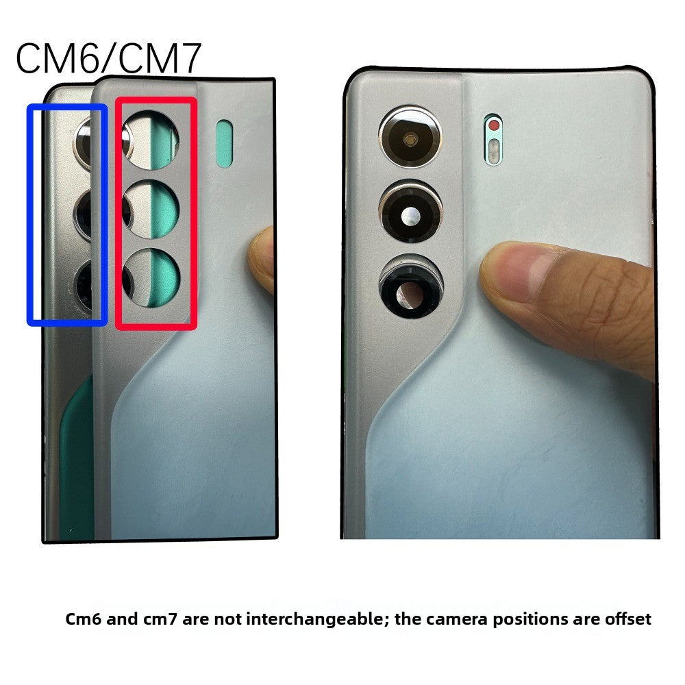 Battery bacjk housing for Tecno Infinix Camon 40Pro CM6 CM7 Pova Lj8k Rear Case Phone Case Rear Cover camera lens