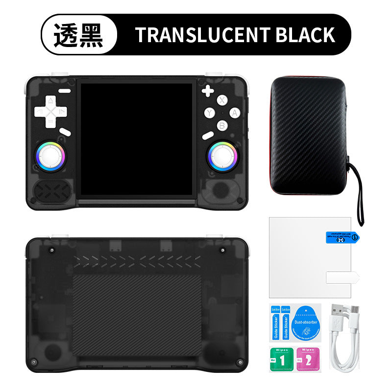 4" inch XF40H IPS HD RGB display WIFI Online match fight Linux Dual 3D joysticks RGB 4000mAh  rechargable supporting 2.4G wireless Gamepad connected games Handheld Game Player console