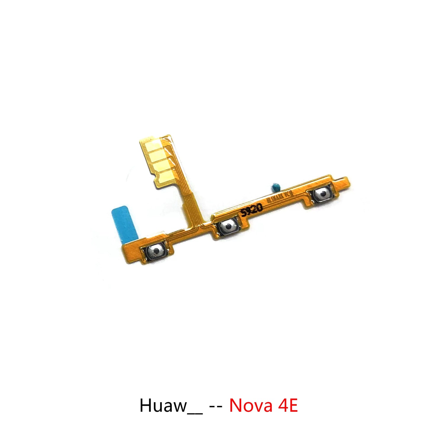 For Huawei Nova 2 3 4 2Lite 2Plus 3E 4E Power cable Switch on of ribbon volume flex