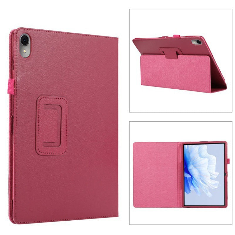 Applicable Honor Tablet X8 Pro Protective Case X9 11.5 2023 Litchi Pattern Bracket Book Leather Case Factory Batch Protective Accessories