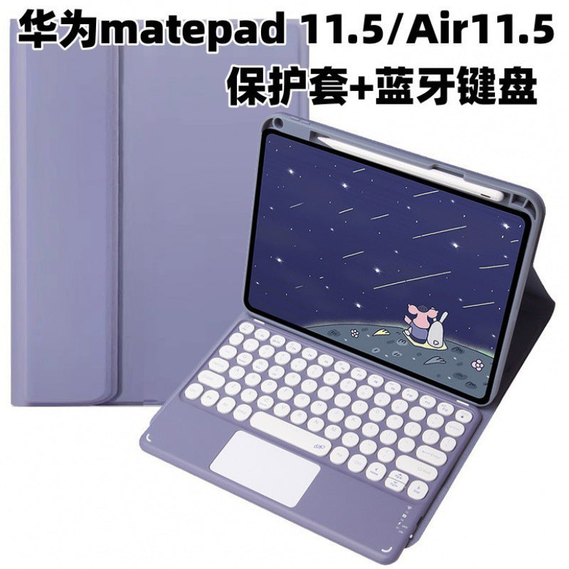 For Huawei Matepad 11.5 2023 Bluetooth Keyboard Case Matepad Air11.5 Upper Pen Slot Protective Accessories