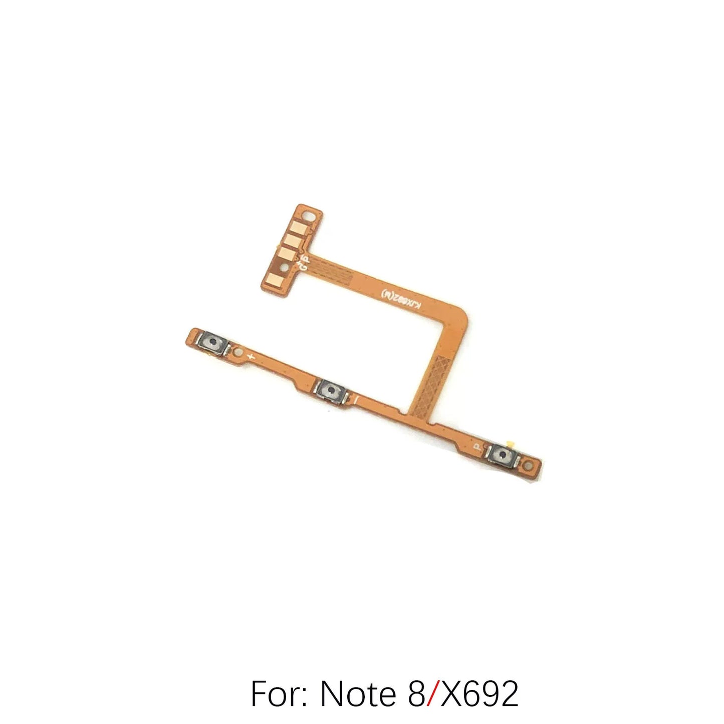 For Tecno Note7 Note8 Note10 Note12 Note30 Power cable Switch on of ribbon flex