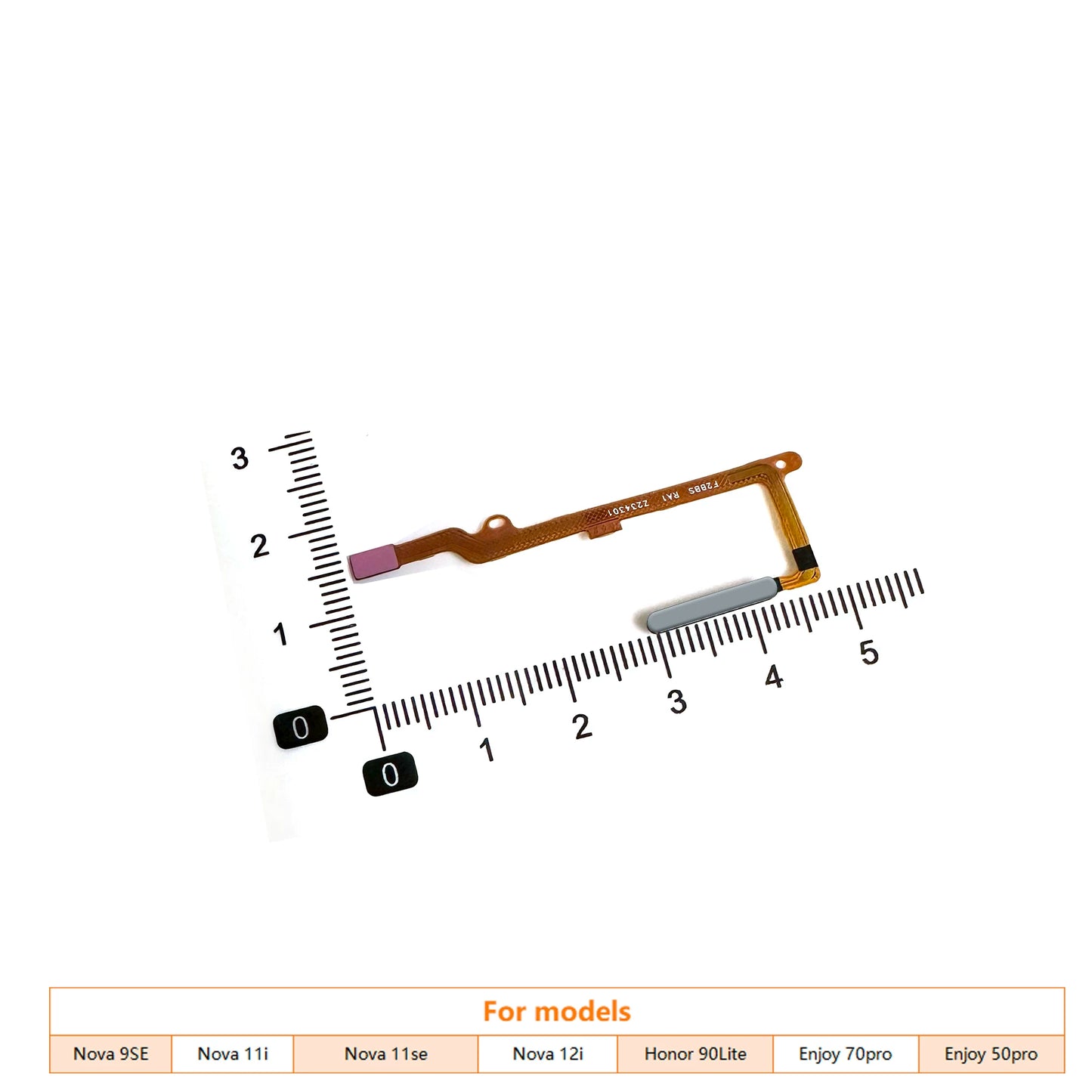 Suitable for Huawei Nova9SE 11i 11se 12i Y61 Honor 90Lite 50Pro fingerprint cable