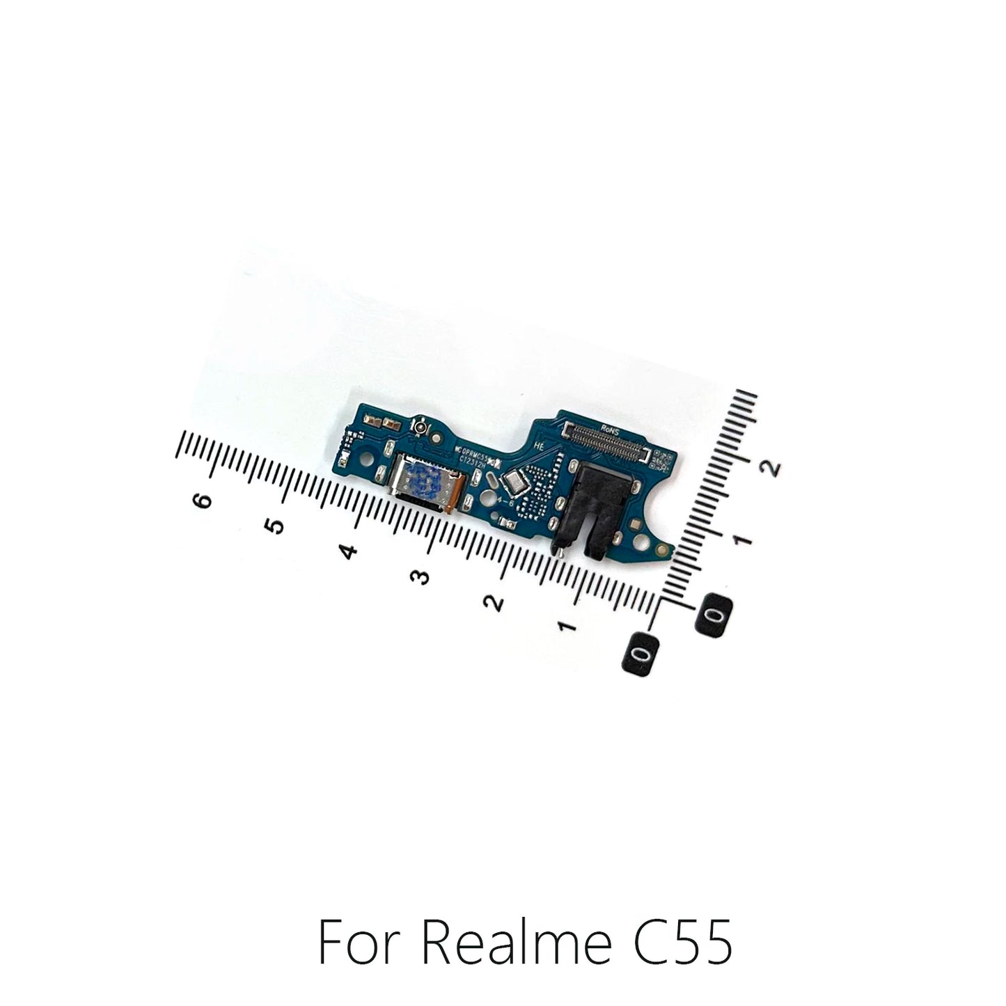 For Realme C55 C61 C63 C65 C67 C75 charging port charging flex board cable