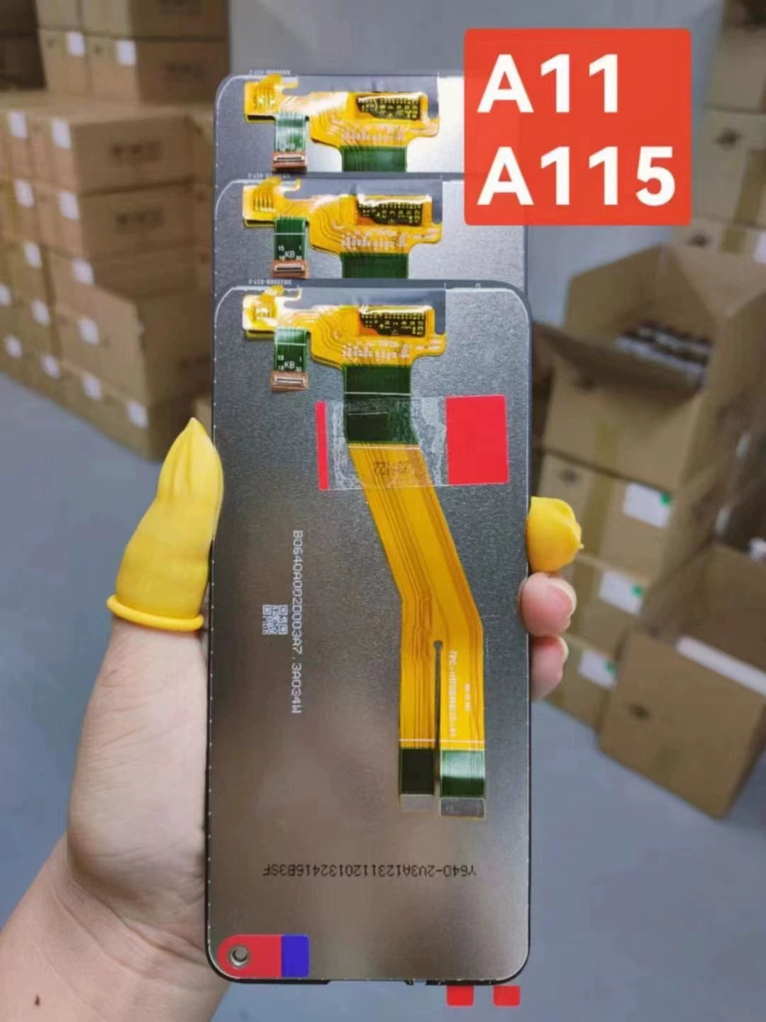 (Shipping fee not include)适用于SANSUMG三星 A11屏幕总成 A115 液晶显示触摸一体玻璃内外屏幕