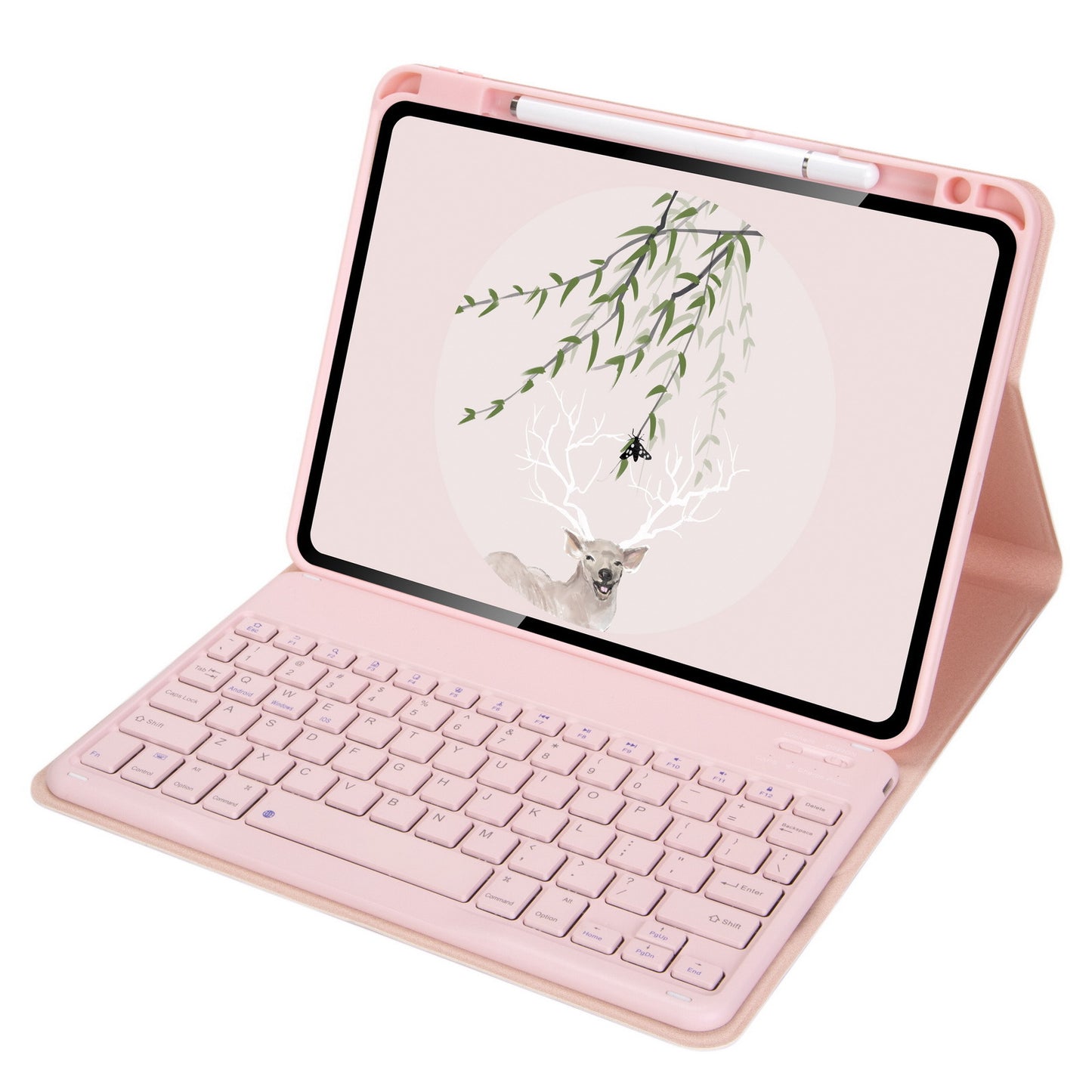 Suitable for Xiaomi Tablet Pad 5 Bluetooth Keyboard Leather Case 11 Inch Xiaomi Mi 6Pro Magnetic Split Soft Protective Cover Protective Accessories