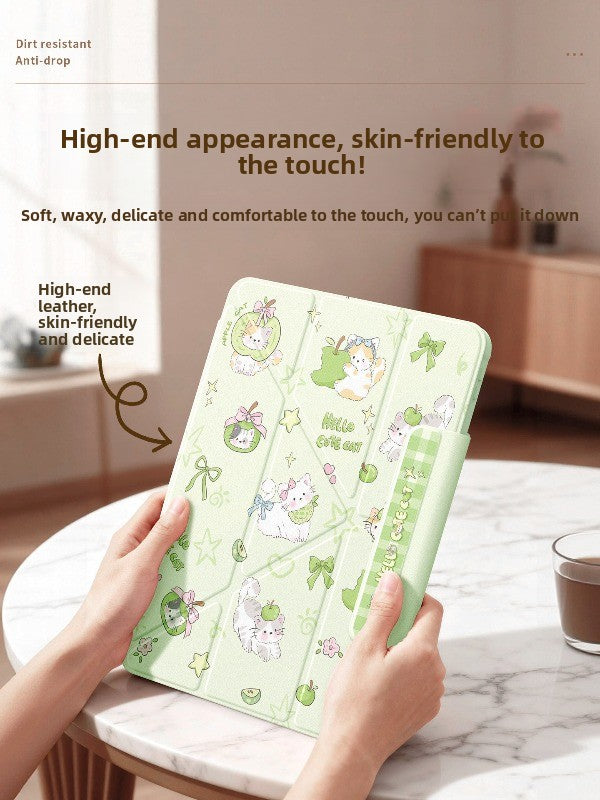 For Huawei matepad11.5s tablet case 115s protective case 2026 new air12 |/2024 magnetic buckle pro2025 with pen slot se10.4 soft light version 10.8 apple kitten Tablet Accessories