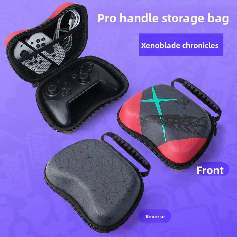 PS4 handle bag switchpro gamepad storage bag PS5 anti-drop hard case storage box Swich suitcase