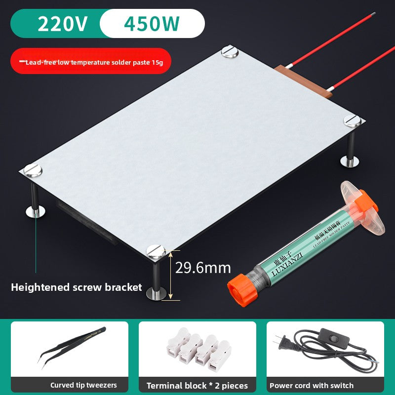 LED lamp bead dismantling and welding table BGA chip repair constant temperature heating table SMD light strip heating plate preheating table Repair tools