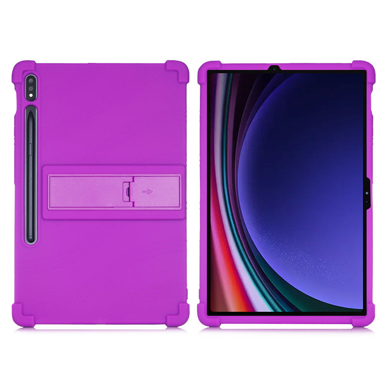 Applicable to Samsung Tab S9 + Tablet Case 12.4 inch SM-X810 Bracket Hemming Anti-drop Protect case