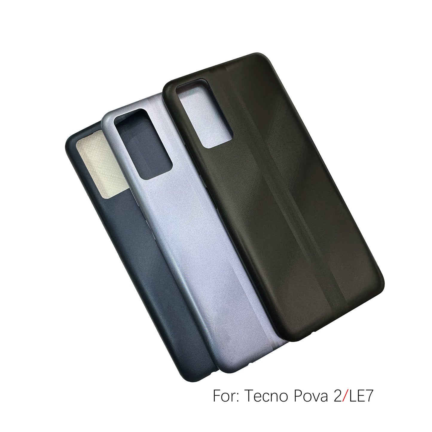 Battery back housing cover for Tecno infinix Note 7 X690 Pova 2 LE7 back case Phone case back cover