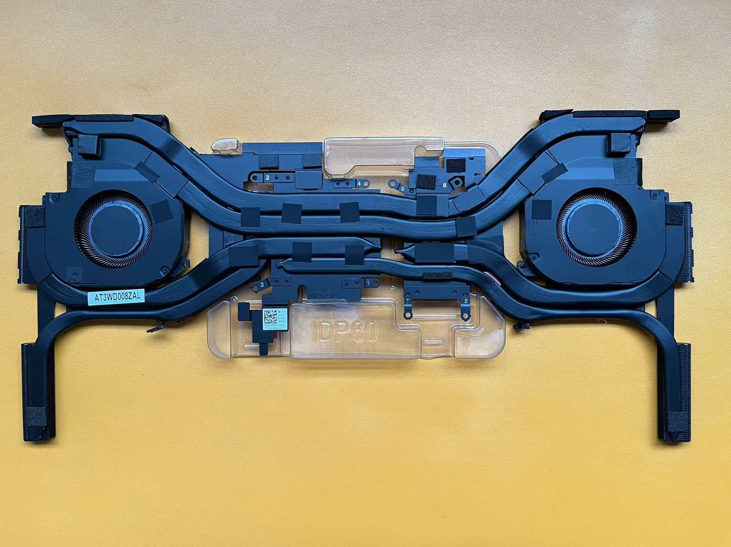 Dell's new Alienware m18R1 M16R1 x16R1 cooling module, fan hot plate