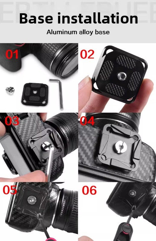 Quick Camera Wrist Strap for DSLR Nikon Fuji Sony Canon R8 R6 XS20 A7C Camera Quick Release Lanyard Digital camera accessories