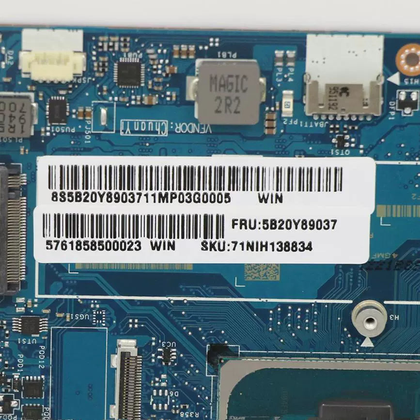 Lenovo ideapad 5-14IIL05 main board LA-J551P 5B20Y89037