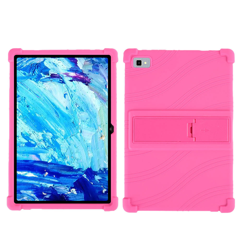Applicable to Blackview TAB 8E flat plate protective case 10.1 inch hemming with bracket anti-drop silicone protective case Protect cace