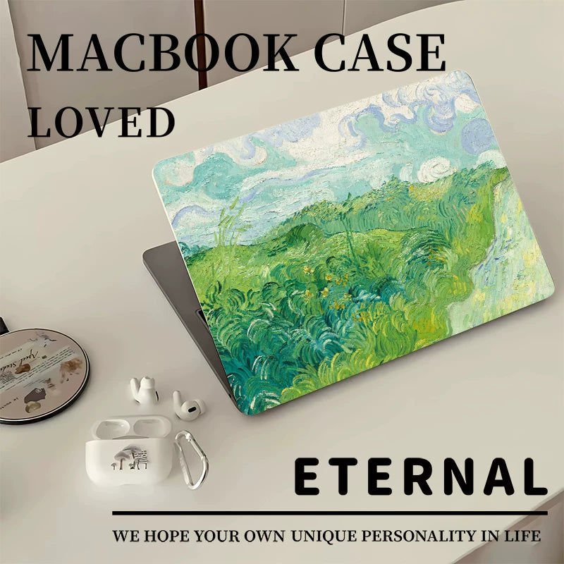 MacBook Air Pro 11 "12" 13 "14" 15 "16" Laptop Case, Van Gogh Oil Painting Computer Case, Anti-Drop, Computer Case Laptop accessories