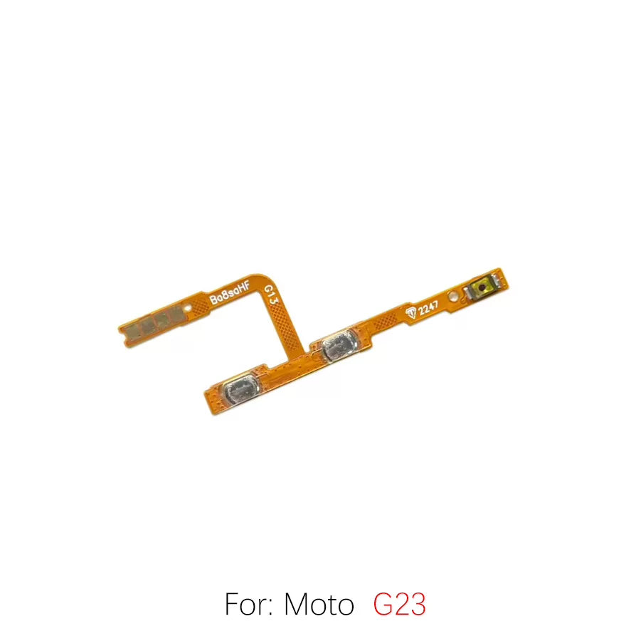 For Motorola G10 G20 G13 G14 G23 G30 G32 G34 G40 Power cable Switch on of ribbon flex