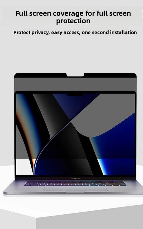 Magnetic anti-privacy film Removable protective film For MacBook Air Pro 11 "12" 13 "14" 15 "16" Neo A3404 A3426 A3427 A3428 A3429 A3449 A3448 A3434 A3403 A3186 A3402 A3401 A3112 A3185 A3114 A3241 A3113 A3240 Laptop accessories