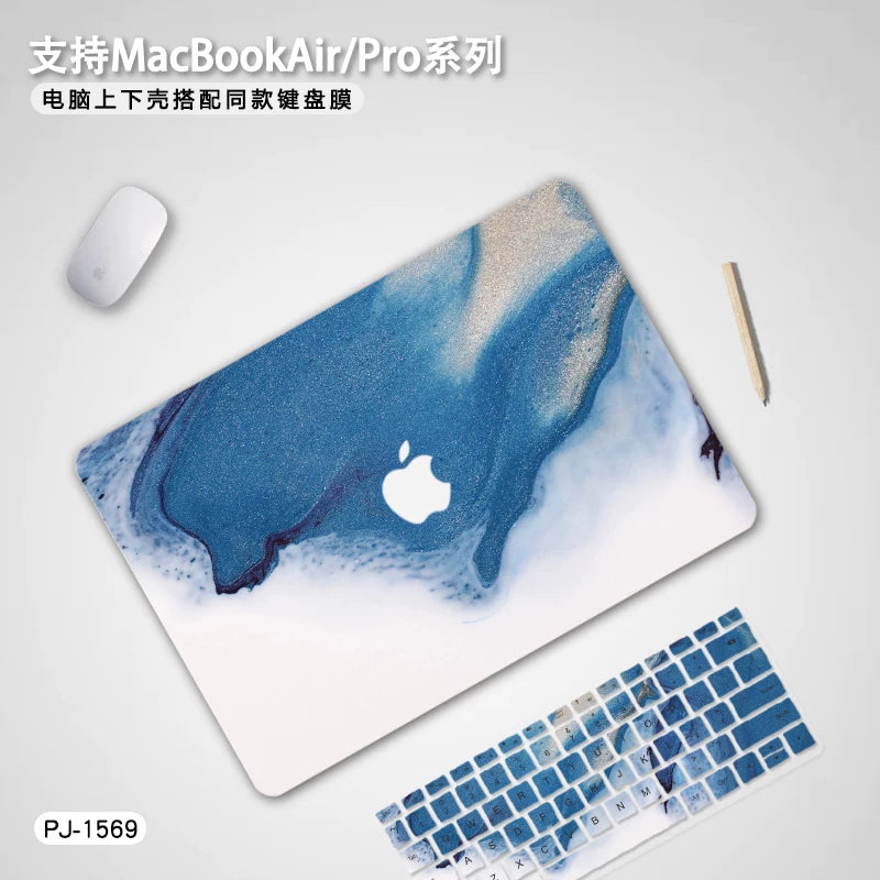 Color painting MacBook Air Pro 11 "12" 13 "14" 15 "16" 2026 M5 Neo A3404 A3426 A3427 A3428 A3429 A3449 A3448 A3434 A3403 A3186 A3402 A3401 A3112 A3185 A3114 A3241 A2681 A3113 A3240 Protective case notebook case Laptop accessories