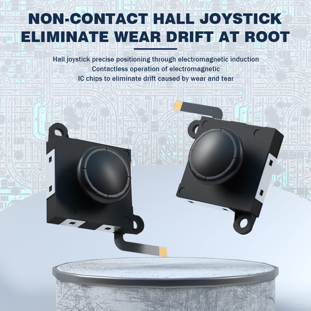 Switch joy con solenoid hall rocker switch OLED handle 3D joystick hall technology