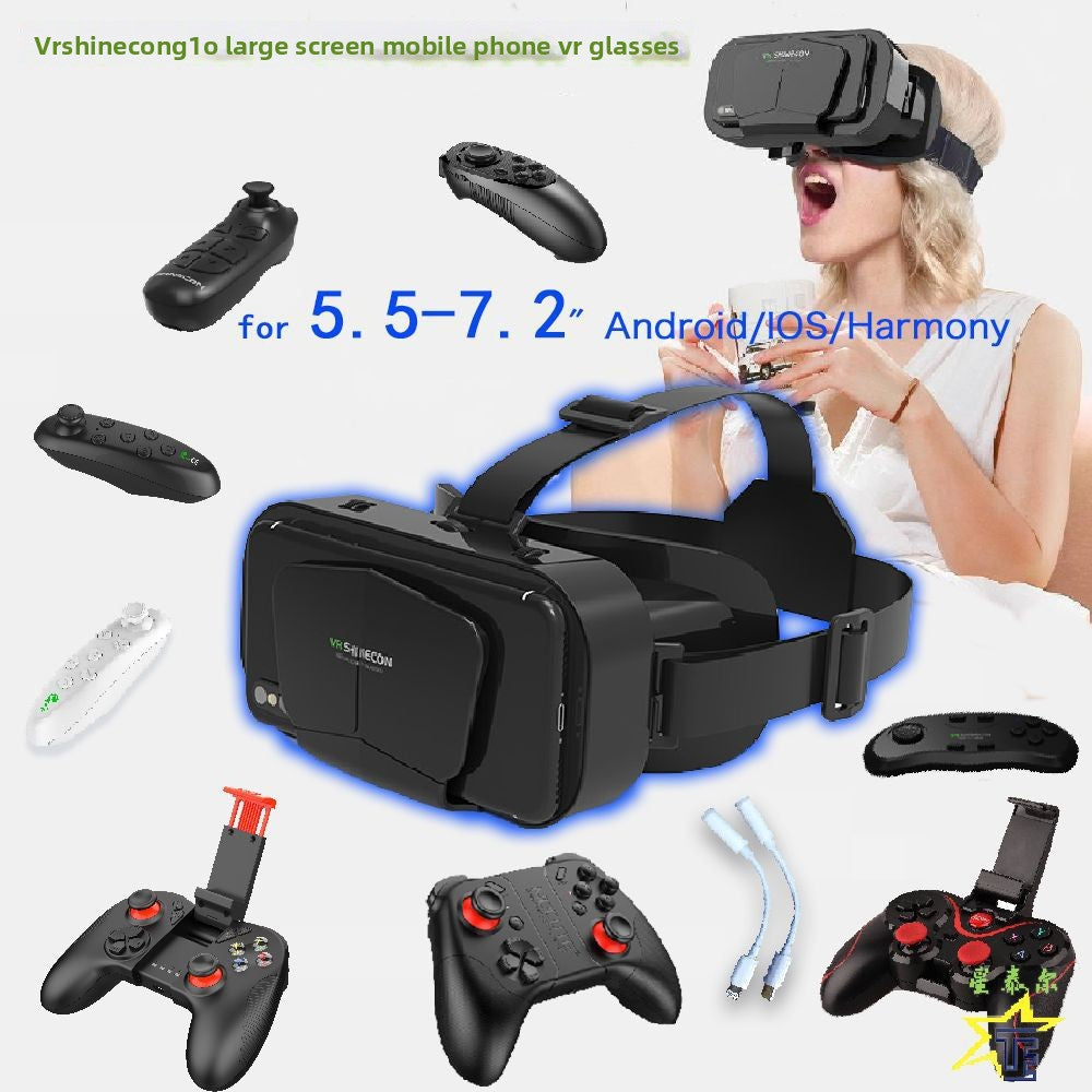 VR Thousand Magic VR Glasses G10 Virtual Reality Panoramic Large Screen Mobile Phone 3D Glasses