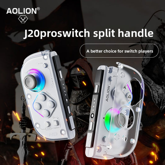 Auga Lion J20Pro Knight wireless gamepad Hall rocker mechanical button switch left and right handle