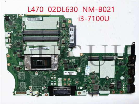 (Shipping fee not include) lenovo motherboard system board L470 NM-B021 i3-7100U I5-7200 i7-7500U