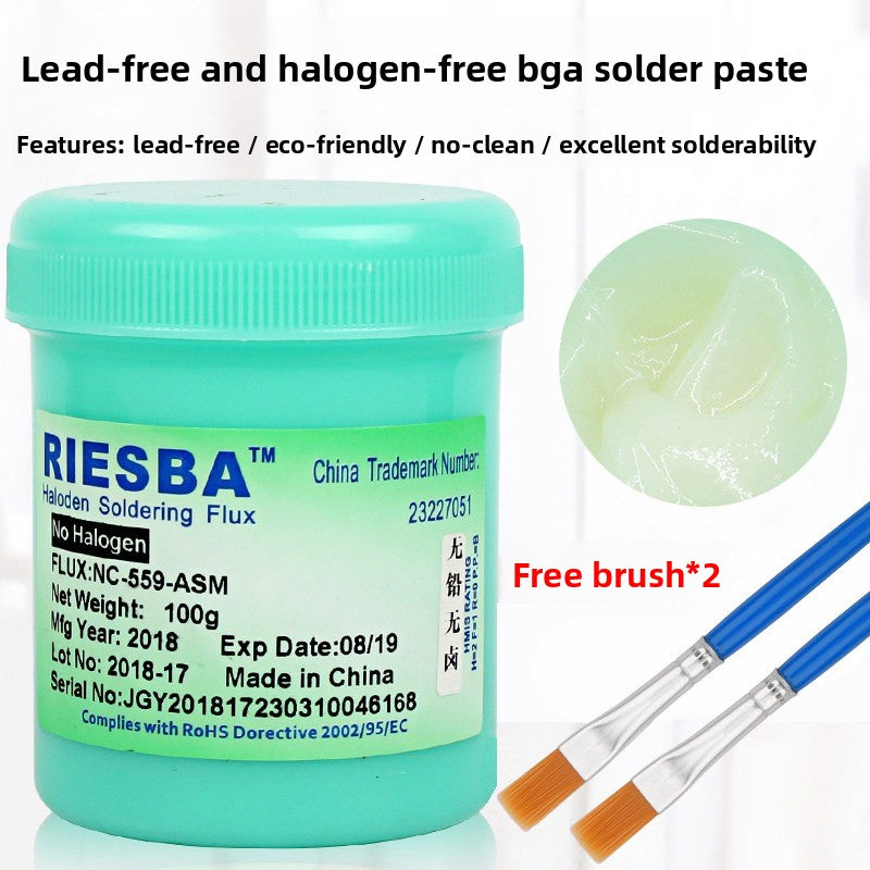 Mobile phone repair welding bga solder flux lead-free halogen-free flux leave-in rosin solder paste solder oil  Laptop Mobile Phone Repair tools