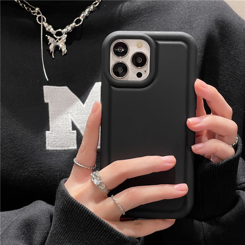 Accessories ins Autumn and Winter Premium Sense Morandi 14Pro/13Promax Mobile Phone Case for iPhone11 Soft Case 12Pro