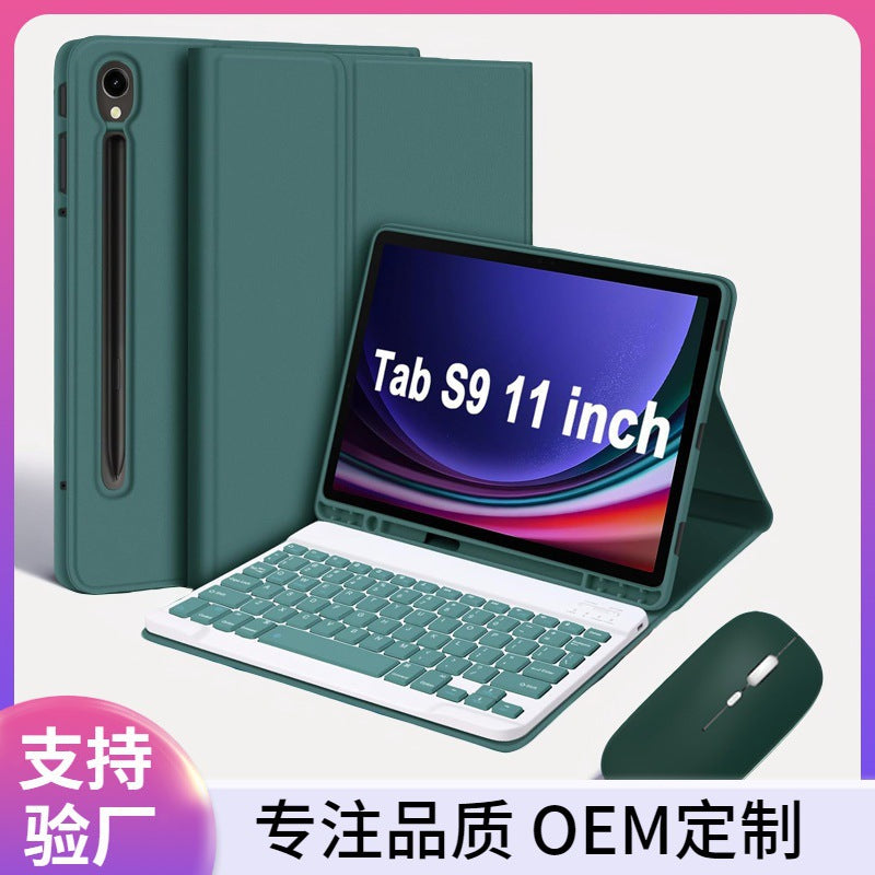 For Samsung A9 + Tablet A8 Removable S9FE Bluetooth Keyboard S6 Lite Mouse P620 Protective Accessories