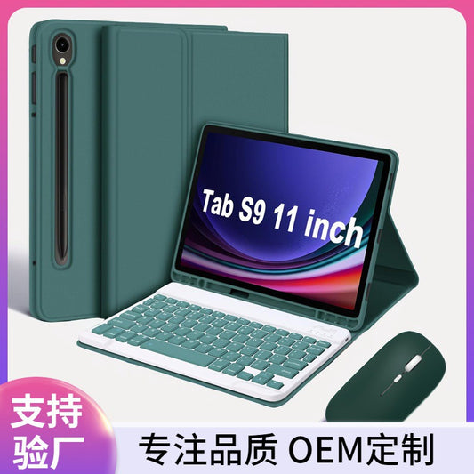 For Samsung A9 + Tablet A8 Removable S9FE Bluetooth Keyboard S6 Lite Mouse P620 Protective Accessories