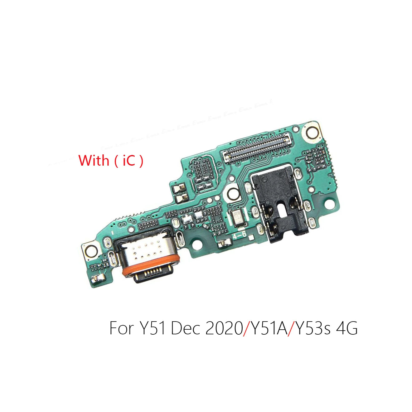 Vivo iQOO Y51 Y52 Y52S Y54s Y53 Y55 Y55S charging port charging flex board cable