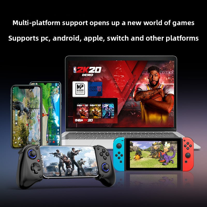 D11 Stretch Gamepad Wireless Bluetooth Hall Trigger Macro Back Key Switch Android IOS Streaming Handle PC