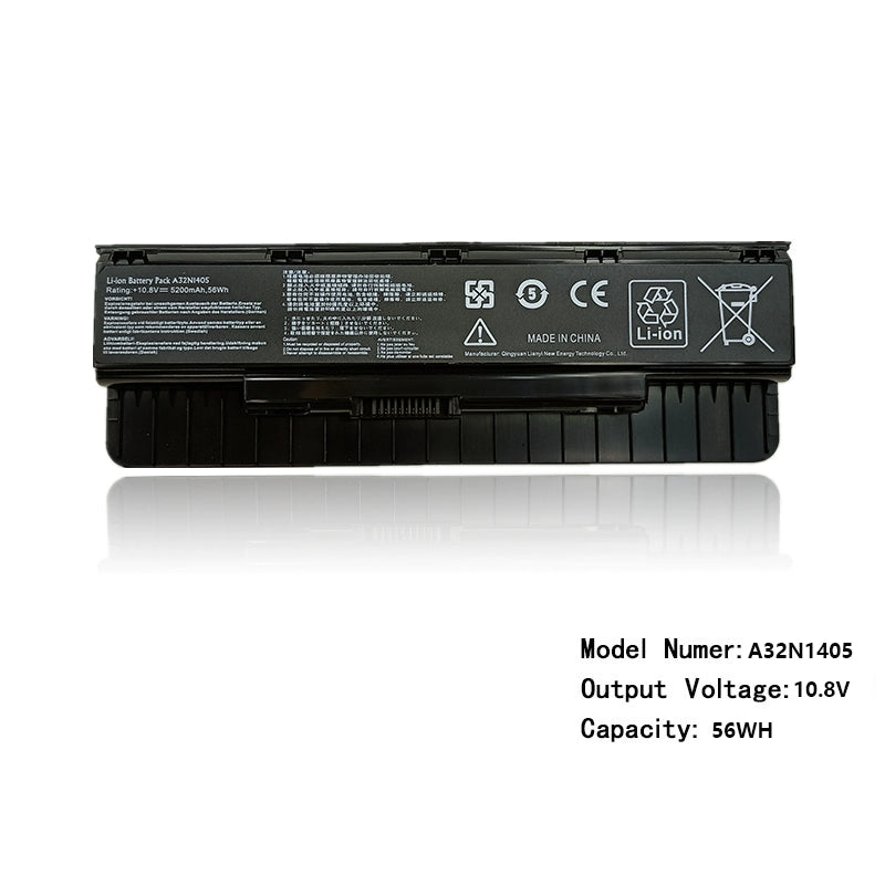 (Shipping fee not include)for for ASUS  N551JM/JW/Z/V N751 N771 G771JM/JK repalcement battery A32N1405