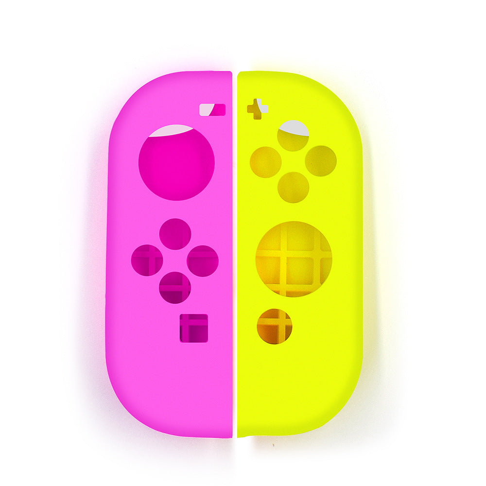 Switch protective case for nintendo switch joycon silicone case handle protective case spray feel oil