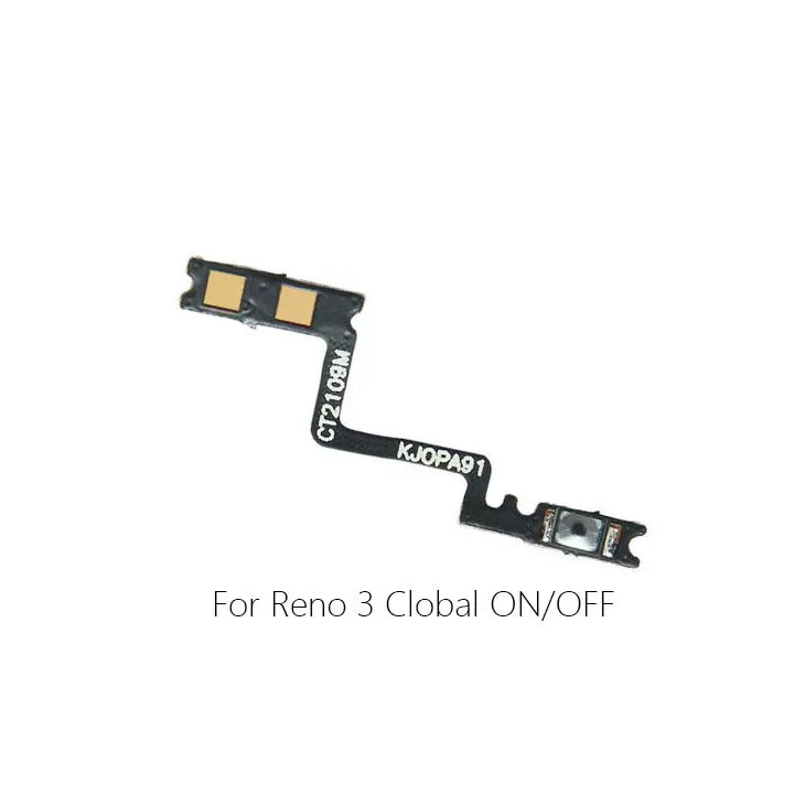 For Oppo Reno Ace Reno2 2F Reno3 Power cable Switch on volume flex of ribbon