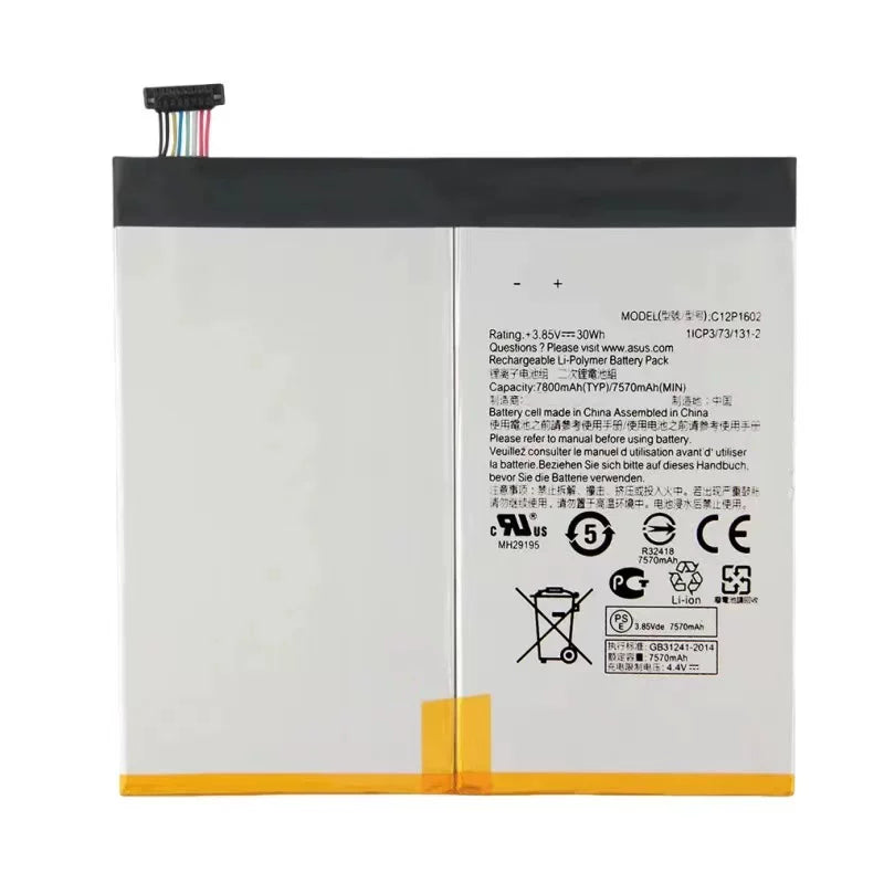 Suitable for tablet ASUS Z580CA P008/Z581KL Z500KL/P00I ZT582KL P00J battery