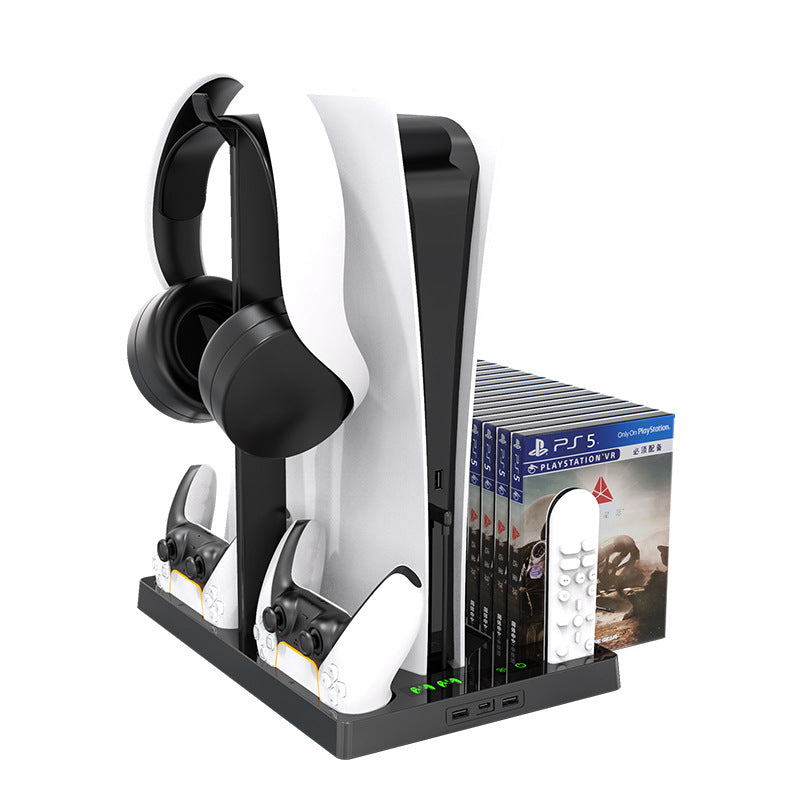 PS5 host bracket, fan seat charging, disc rack, earphone bracket PS5 cooling fan PS5 handle seat charging