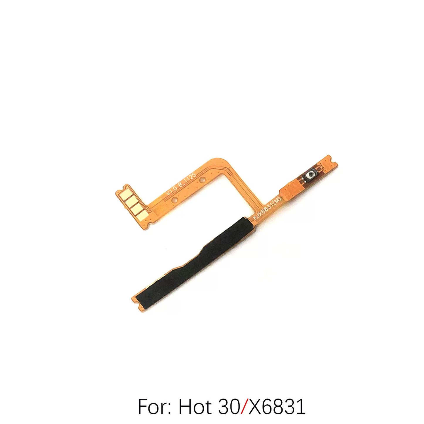 Tecno Infinix Hot20 20Play Hot30 S3X Power cable Switch on volume of ribbon flex cable X666B