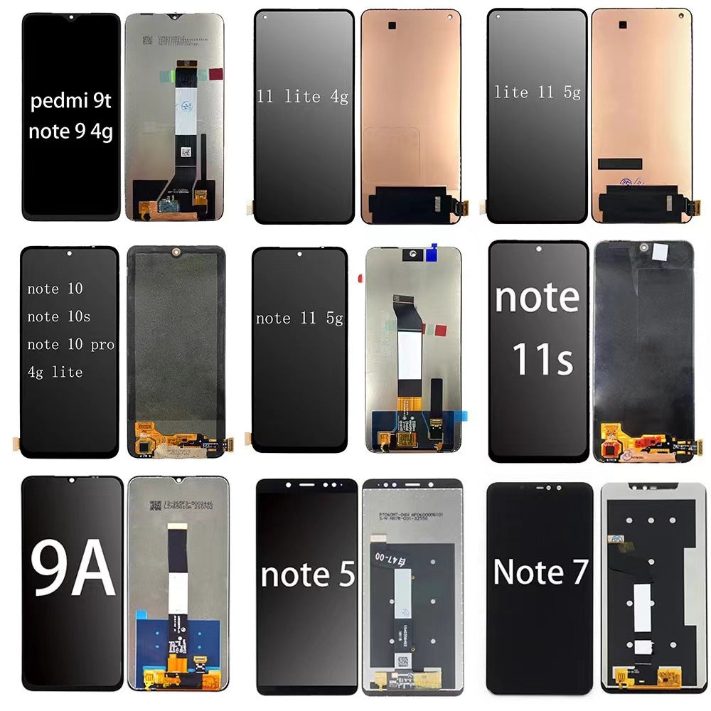 LCD touch screen assembly  for Redmi note10/11/12/13 pro plus redmi 7/8/9 LCD digitizer glass panel display